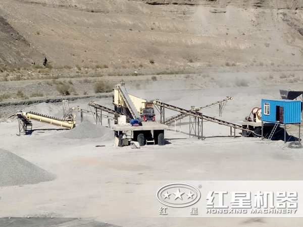 砂石骨料建设中