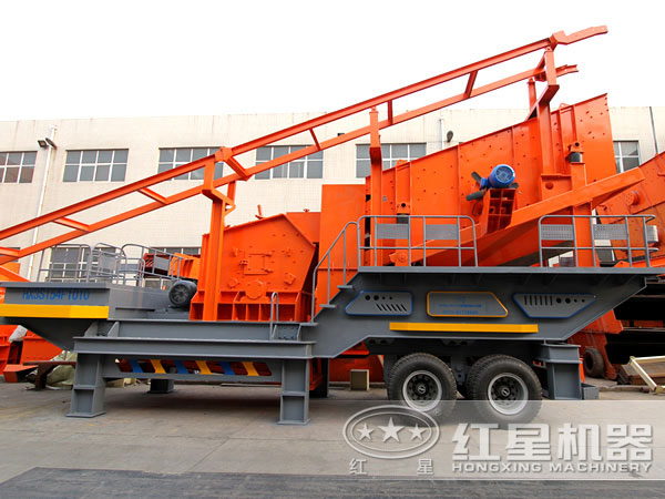 移动式建筑垃圾生产线——移动破碎站