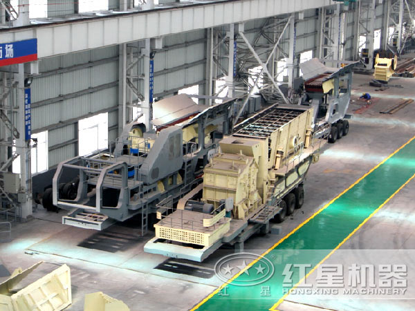 河南欧亿5大型移动破碎站生产厂家