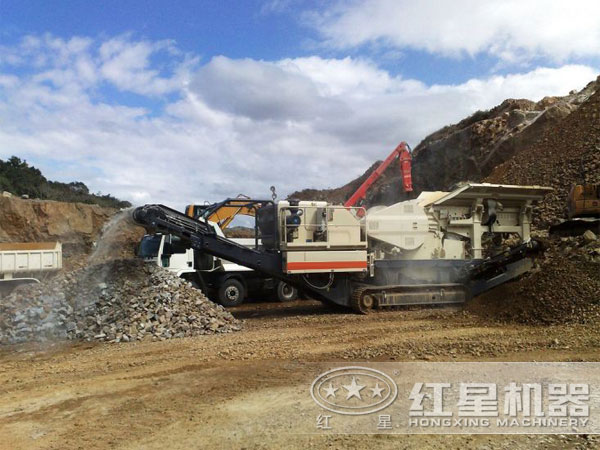 车载式可移动道路破碎机