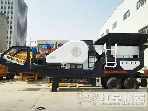 移动式建筑垃圾破碎机