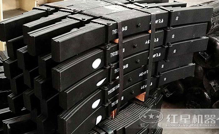 日处理两千吨轮胎式可移动破石机车桥