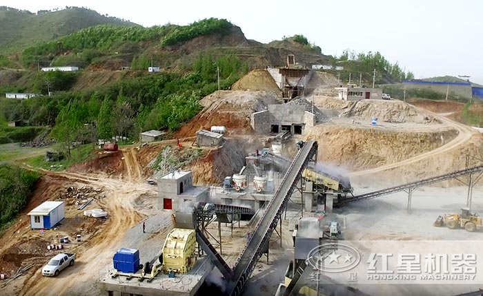 大型矿山采石场