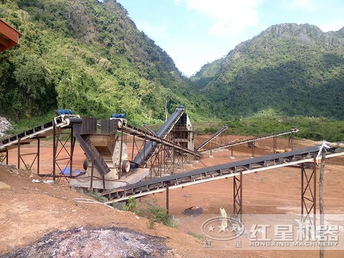 采石厂破碎、制砂现场