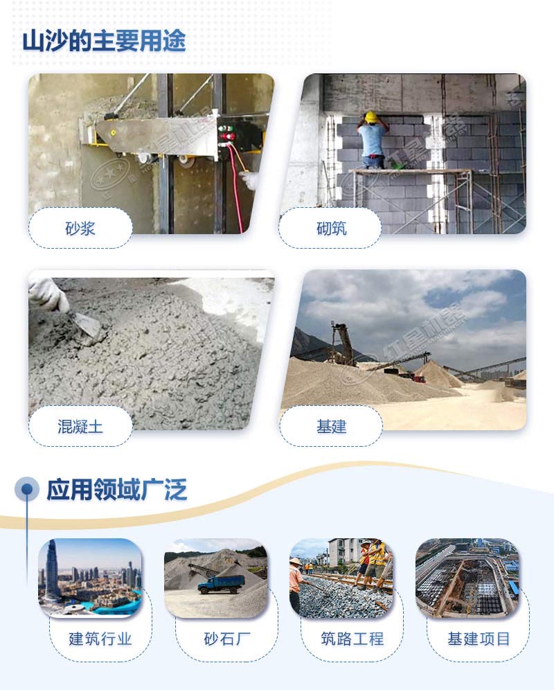山沙的用途