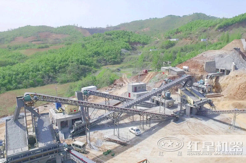 砂石厂现场实拍
