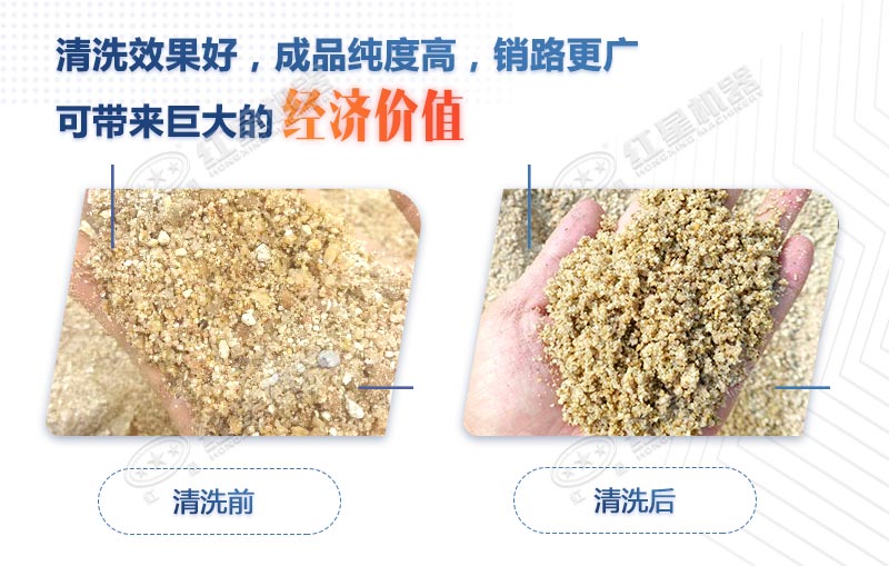 水洗山沙投资价值高