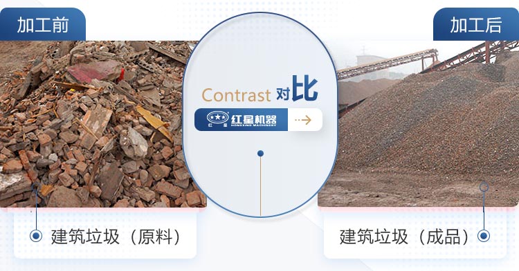 路面水泥块、建筑垃圾