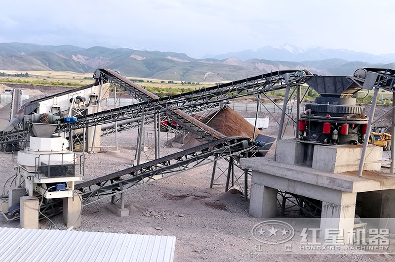 造沙机加工现场