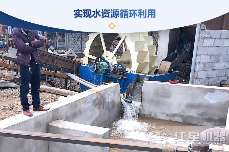 湖南长沙洗砂现场