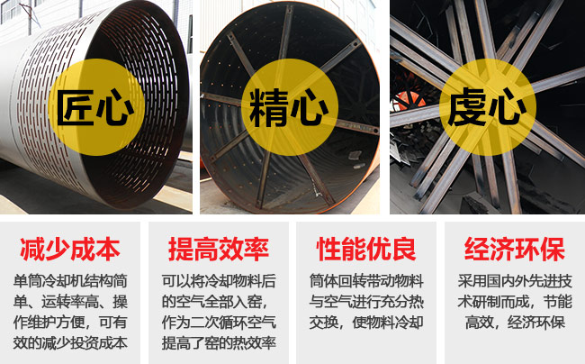 单筒冷却机性能优势