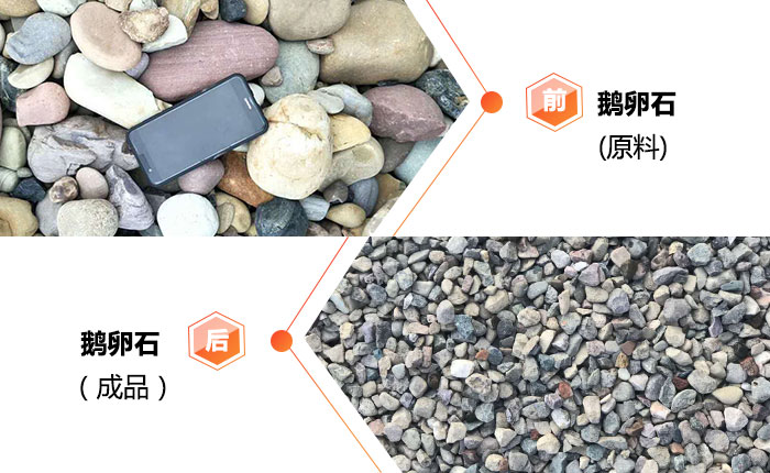 破碎鹅卵石的机器有哪些？组建一条生产线需要多少钱