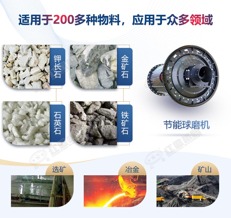 节能球磨机现场
