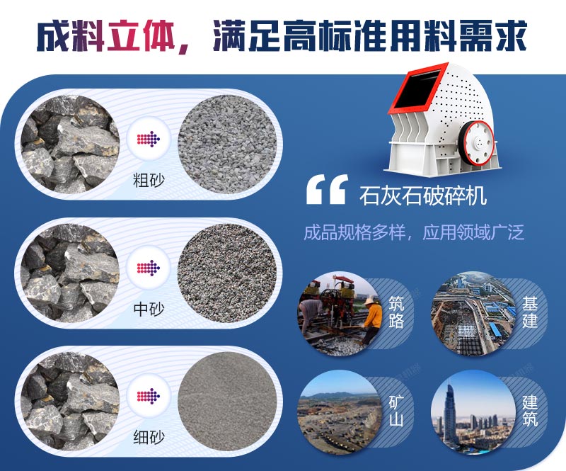 石灰石破碎机用途