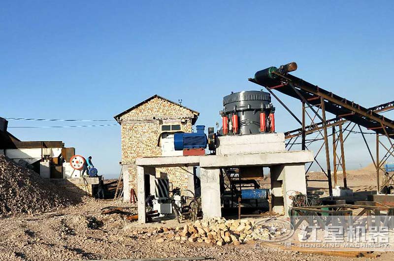 石子厂加工碎石用圆锥破碎机，全套打石子机价格
