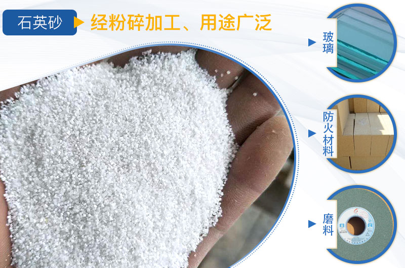 石英砂用途广泛