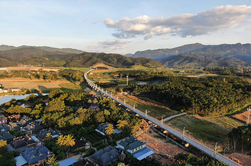 西双版纳中老铁路