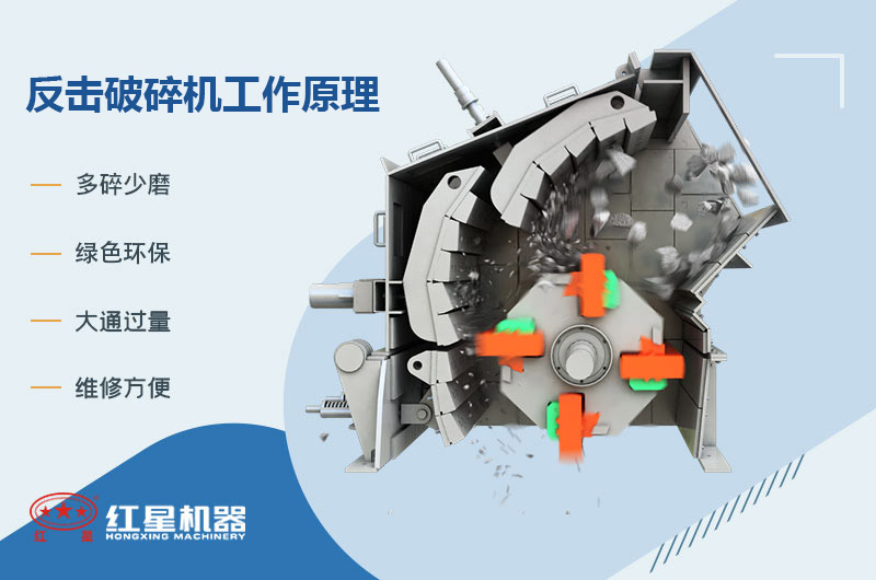 反击破碎机工作原理图