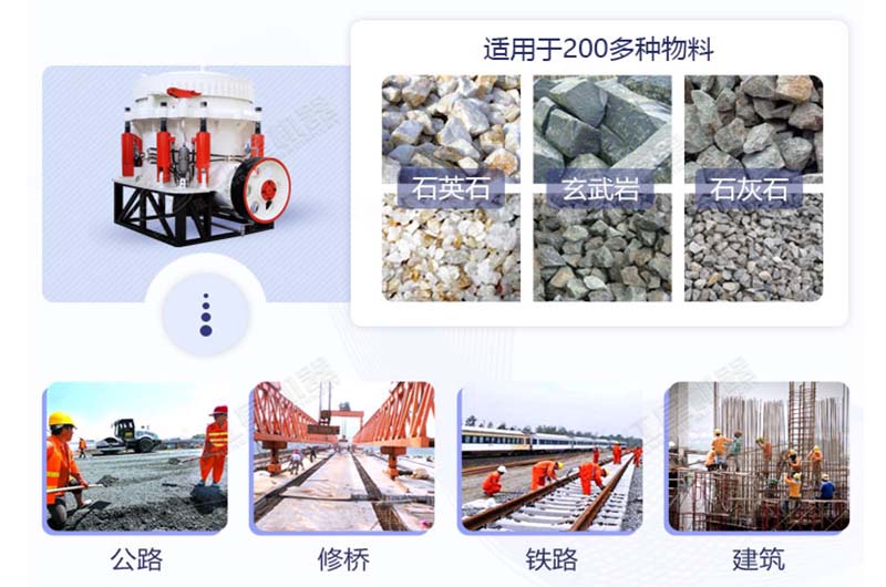 圆锥式碎石机的应用
