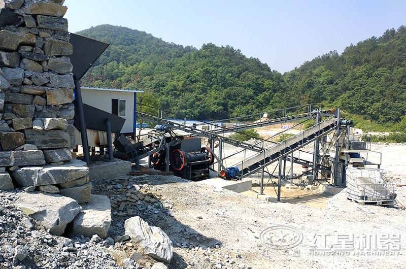 山东客户破碎现场图片