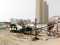 时产100吨小型移动建筑垃圾粉碎机多少钱一台