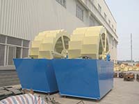 水轮洗砂机的型号有哪些？设备价格及现场视频
