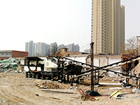 时产200-300吨城市建筑垃圾处理设备可实现自动筛分作业