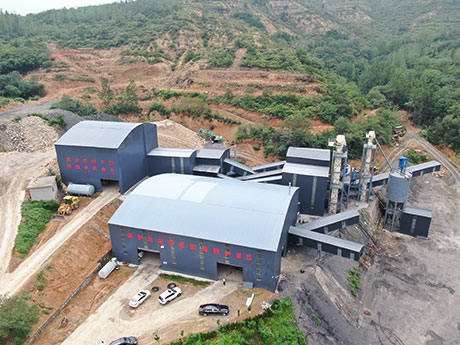 环保石子生产线：全封闭+除尘降噪，前方现场视频直击